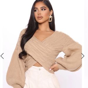Fashion nova “keep it chic” sweater